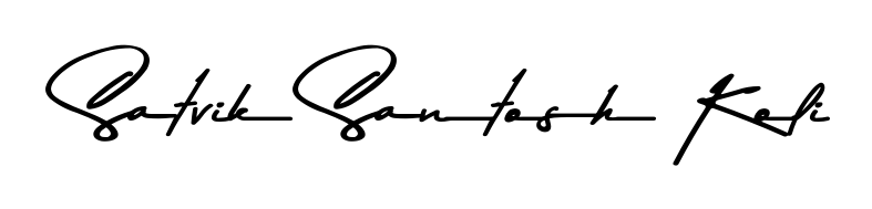 If you are searching for the best signature style for your name Satvik Santosh Koli, here we have designed multiple signature styles using Asem Kandis PERSONAL USE. Satvik Santosh Koli signature style 9 images and pictures png