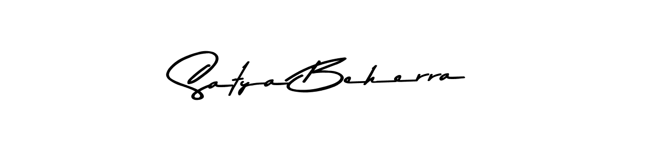 Create a beautiful signature design for name Satya Beherra. With this signature (Asem Kandis PERSONAL USE) fonts, you can make a handwritten signature for free. Satya Beherra signature style 9 images and pictures png