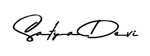 Design your own signature with our free online signature maker. With this signature software, you can create a handwritten (Asem Kandis PERSONAL USE) signature for name Satya Devi. Satya Devi signature style 9 images and pictures png