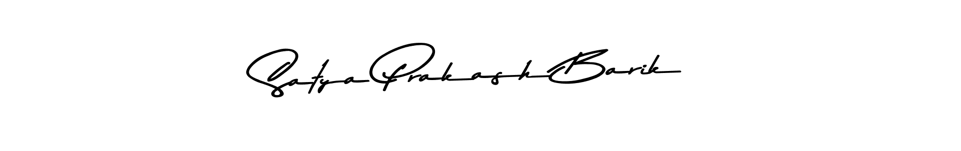 Create a beautiful signature design for name Satya Prakash Barik. With this signature (Asem Kandis PERSONAL USE) fonts, you can make a handwritten signature for free. Satya Prakash Barik signature style 9 images and pictures png