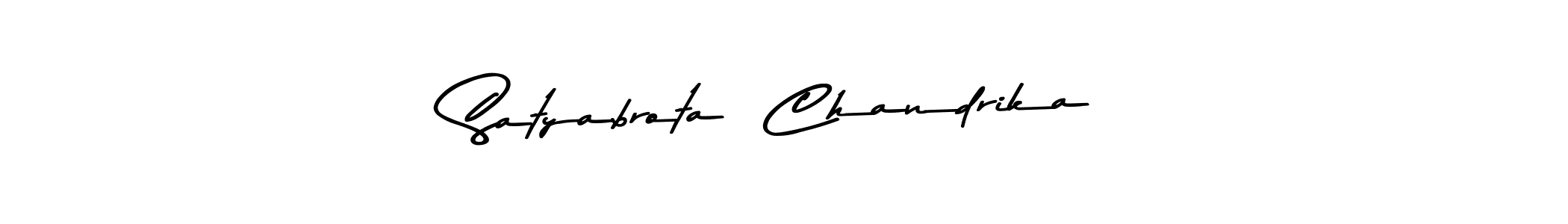 if you are searching for the best signature style for your name Satyabrota  Chandrika. so please give up your signature search. here we have designed multiple signature styles  using Asem Kandis PERSONAL USE. Satyabrota  Chandrika signature style 9 images and pictures png