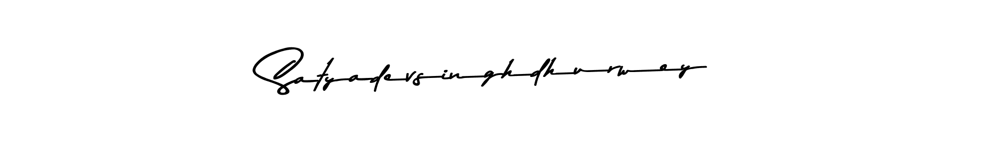 Use a signature maker to create a handwritten signature online. With this signature software, you can design (Asem Kandis PERSONAL USE) your own signature for name Satyadevsinghdhurwey. Satyadevsinghdhurwey signature style 9 images and pictures png