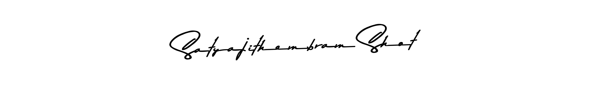 Similarly Asem Kandis PERSONAL USE is the best handwritten signature design. Signature creator online .You can use it as an online autograph creator for name Satyajithembram Shot. Satyajithembram Shot signature style 9 images and pictures png