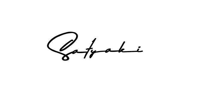 You should practise on your own different ways (Asem Kandis PERSONAL USE) to write your name (Satyaki) in signature. don't let someone else do it for you. Satyaki signature style 9 images and pictures png