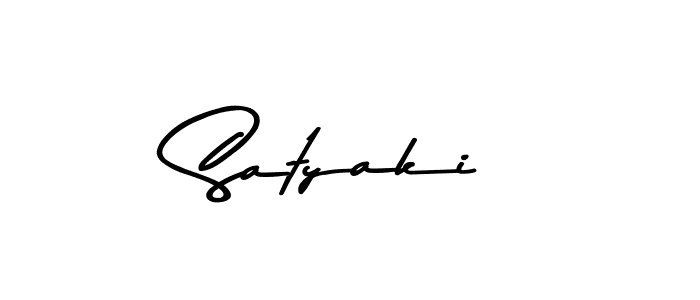 The best way (Asem Kandis PERSONAL USE) to make a short signature is to pick only two or three words in your name. The name Satyaki include a total of six letters. For converting this name. Satyaki signature style 9 images and pictures png