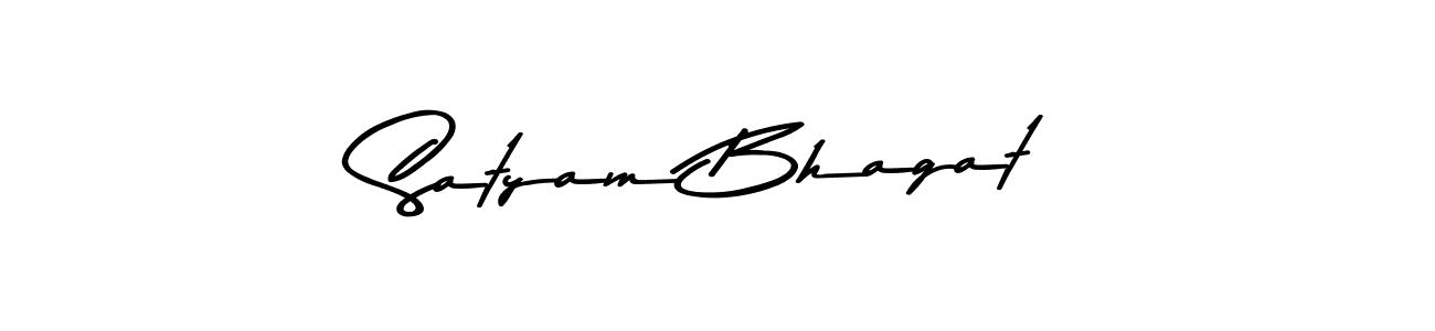 Also You can easily find your signature by using the search form. We will create Satyam Bhagat name handwritten signature images for you free of cost using Asem Kandis PERSONAL USE sign style. Satyam Bhagat signature style 9 images and pictures png