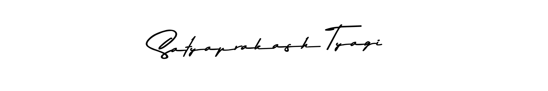 This is the best signature style for the Satyaprakash Tyagi name. Also you like these signature font (Asem Kandis PERSONAL USE). Mix name signature. Satyaprakash Tyagi signature style 9 images and pictures png