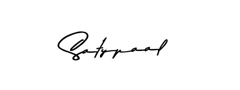Design your own signature with our free online signature maker. With this signature software, you can create a handwritten (Asem Kandis PERSONAL USE) signature for name Satypaal. Satypaal signature style 9 images and pictures png