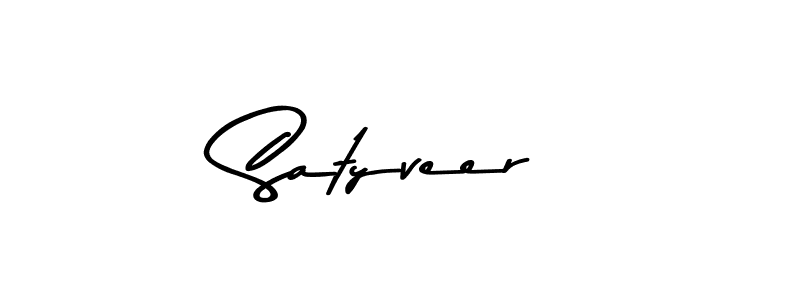 Use a signature maker to create a handwritten signature online. With this signature software, you can design (Asem Kandis PERSONAL USE) your own signature for name Satyveer. Satyveer signature style 9 images and pictures png