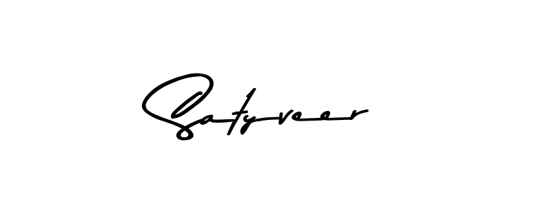 Make a beautiful signature design for name Satyveer. With this signature (Asem Kandis PERSONAL USE) style, you can create a handwritten signature for free. Satyveer signature style 9 images and pictures png