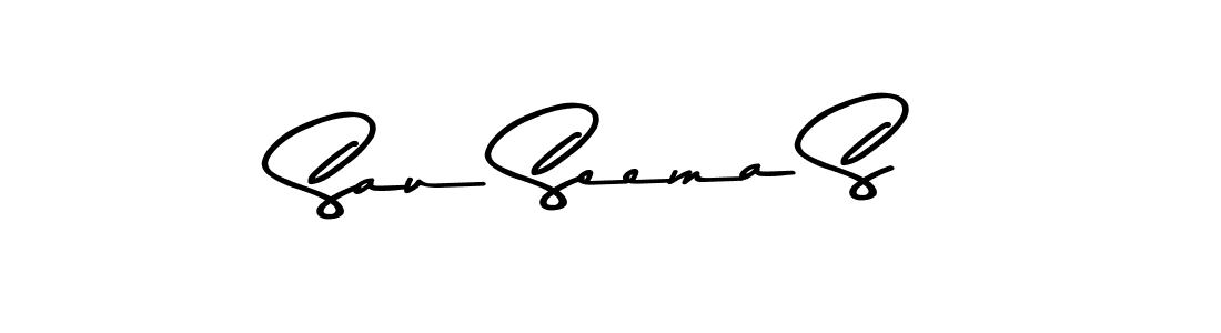The best way (Asem Kandis PERSONAL USE) to make a short signature is to pick only two or three words in your name. The name Sau Seema S include a total of six letters. For converting this name. Sau Seema S signature style 9 images and pictures png