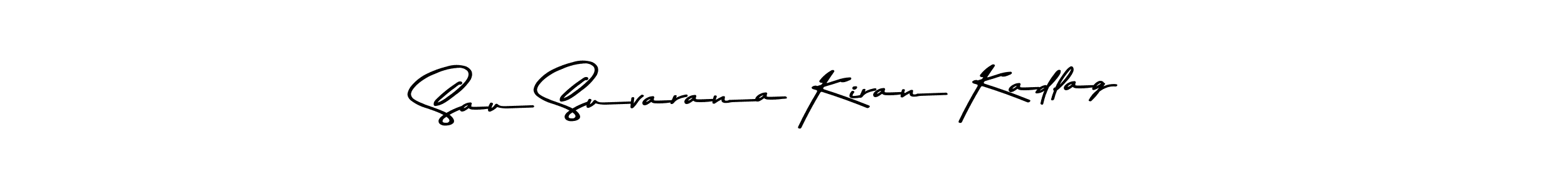 How to Draw Sau Suvarana Kiran Kadlag signature style? Asem Kandis PERSONAL USE is a latest design signature styles for name Sau Suvarana Kiran Kadlag. Sau Suvarana Kiran Kadlag signature style 9 images and pictures png