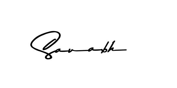 Sauabh stylish signature style. Best Handwritten Sign (Asem Kandis PERSONAL USE) for my name. Handwritten Signature Collection Ideas for my name Sauabh. Sauabh signature style 9 images and pictures png