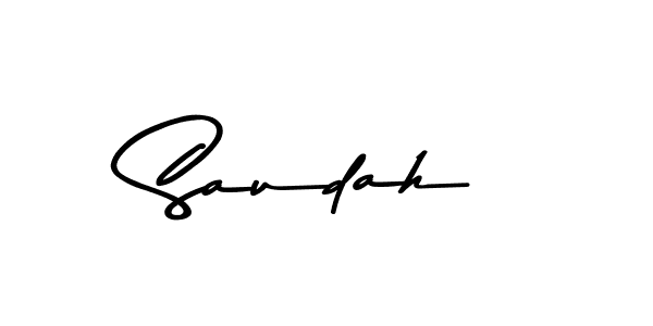 How to Draw Saudah signature style? Asem Kandis PERSONAL USE is a latest design signature styles for name Saudah. Saudah signature style 9 images and pictures png