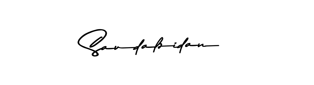 Make a beautiful signature design for name Saudalzidan. Use this online signature maker to create a handwritten signature for free. Saudalzidan signature style 9 images and pictures png