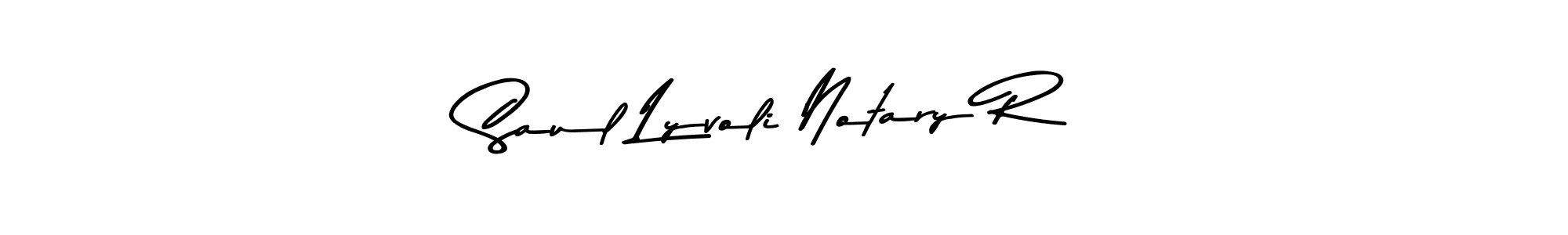 You should practise on your own different ways (Asem Kandis PERSONAL USE) to write your name (Saul Lyvoli Notary R) in signature. don't let someone else do it for you. Saul Lyvoli Notary R signature style 9 images and pictures png