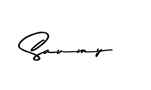 if you are searching for the best signature style for your name Saumy. so please give up your signature search. here we have designed multiple signature styles  using Asem Kandis PERSONAL USE. Saumy signature style 9 images and pictures png