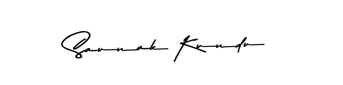 How to make Saunak Kundu signature? Asem Kandis PERSONAL USE is a professional autograph style. Create handwritten signature for Saunak Kundu name. Saunak Kundu signature style 9 images and pictures png