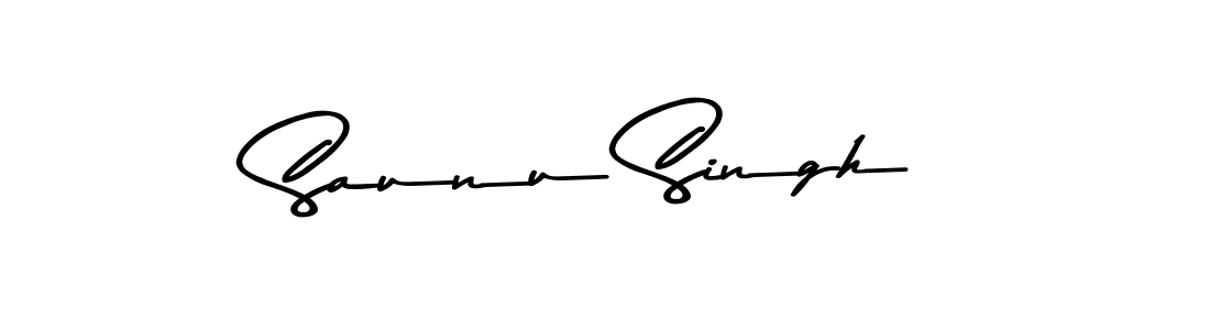 Use a signature maker to create a handwritten signature online. With this signature software, you can design (Asem Kandis PERSONAL USE) your own signature for name Saunu Singh. Saunu Singh signature style 9 images and pictures png