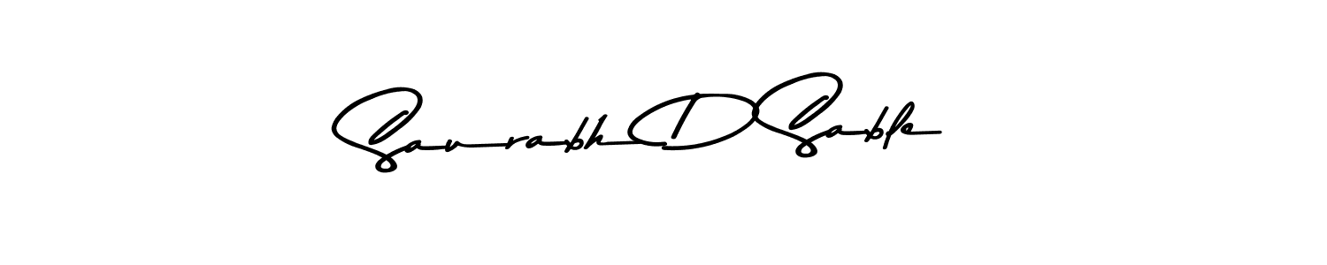 Best and Professional Signature Style for Saurabh D Sable. Asem Kandis PERSONAL USE Best Signature Style Collection. Saurabh D Sable signature style 9 images and pictures png
