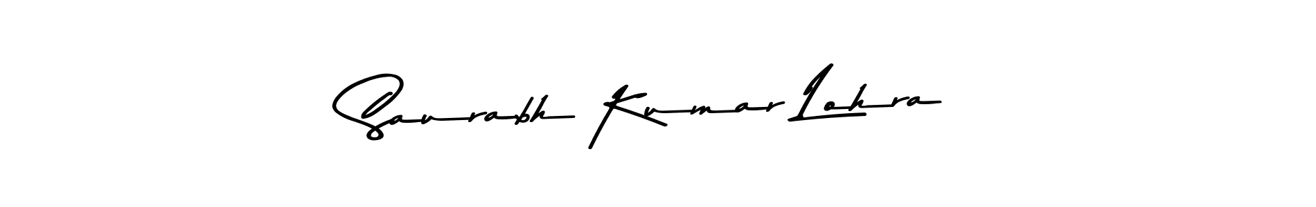 Make a beautiful signature design for name Saurabh Kumar Lohra. With this signature (Asem Kandis PERSONAL USE) style, you can create a handwritten signature for free. Saurabh Kumar Lohra signature style 9 images and pictures png