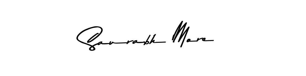Also we have Saurabh More name is the best signature style. Create professional handwritten signature collection using Asem Kandis PERSONAL USE autograph style. Saurabh More signature style 9 images and pictures png