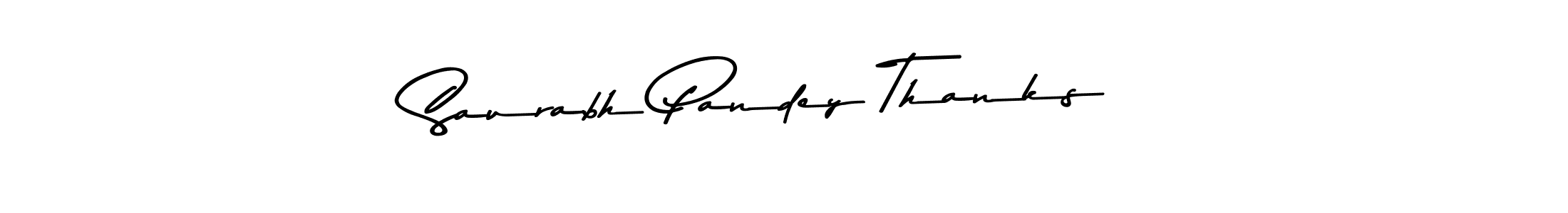 Use a signature maker to create a handwritten signature online. With this signature software, you can design (Asem Kandis PERSONAL USE) your own signature for name Saurabh Pandey Thanks . Saurabh Pandey Thanks  signature style 9 images and pictures png