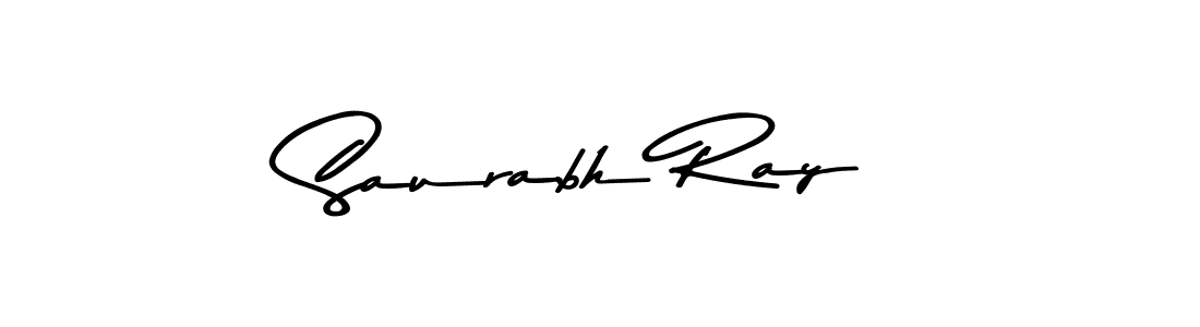 Design your own signature with our free online signature maker. With this signature software, you can create a handwritten (Asem Kandis PERSONAL USE) signature for name Saurabh Ray. Saurabh Ray signature style 9 images and pictures png