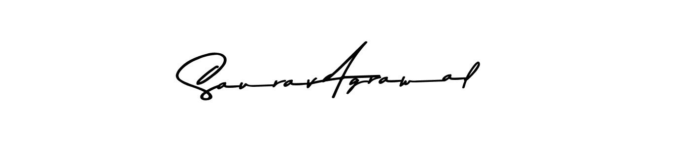 Make a beautiful signature design for name Saurav Agrawal. With this signature (Asem Kandis PERSONAL USE) style, you can create a handwritten signature for free. Saurav Agrawal signature style 9 images and pictures png