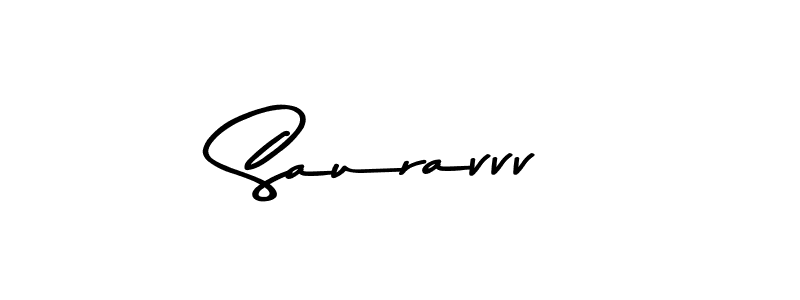 Use a signature maker to create a handwritten signature online. With this signature software, you can design (Asem Kandis PERSONAL USE) your own signature for name Sauravvv. Sauravvv signature style 9 images and pictures png