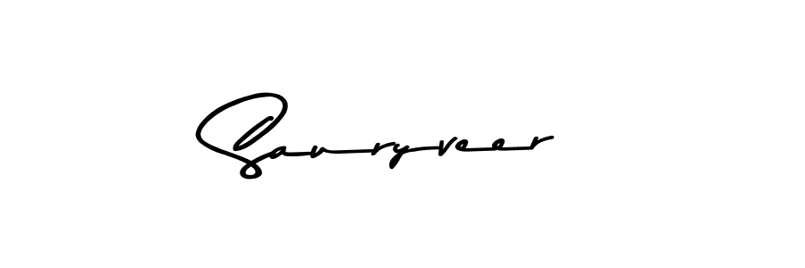 Sauryveer stylish signature style. Best Handwritten Sign (Asem Kandis PERSONAL USE) for my name. Handwritten Signature Collection Ideas for my name Sauryveer. Sauryveer signature style 9 images and pictures png