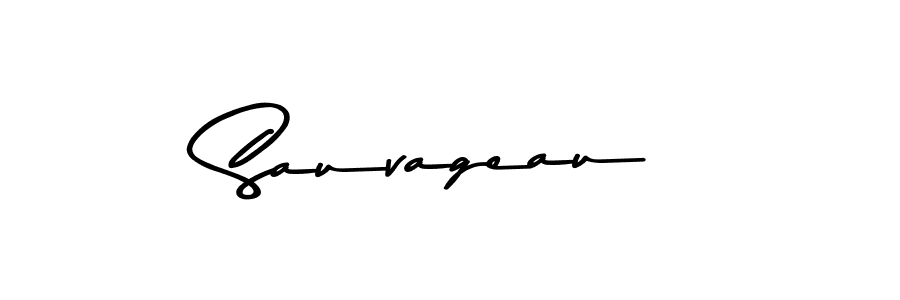 Create a beautiful signature design for name Sauvageau. With this signature (Asem Kandis PERSONAL USE) fonts, you can make a handwritten signature for free. Sauvageau signature style 9 images and pictures png