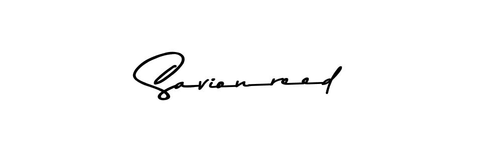 Design your own signature with our free online signature maker. With this signature software, you can create a handwritten (Asem Kandis PERSONAL USE) signature for name Savionreed. Savionreed signature style 9 images and pictures png