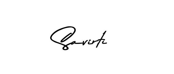 Create a beautiful signature design for name Savirti. With this signature (Asem Kandis PERSONAL USE) fonts, you can make a handwritten signature for free. Savirti signature style 9 images and pictures png