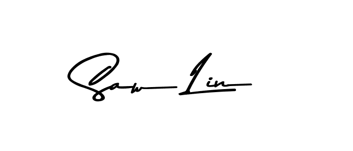 Also we have Saw Lin name is the best signature style. Create professional handwritten signature collection using Asem Kandis PERSONAL USE autograph style. Saw Lin signature style 9 images and pictures png