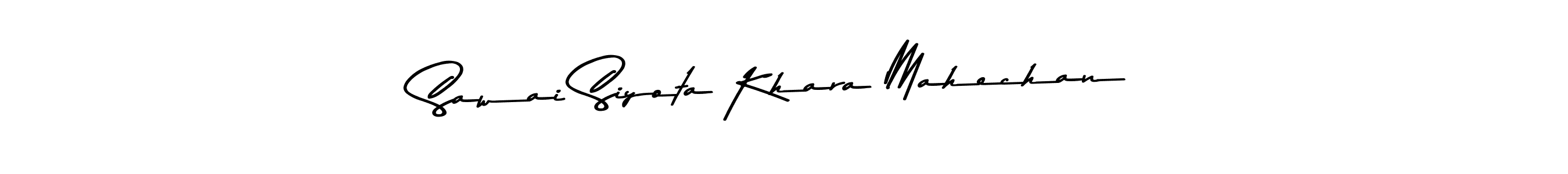 How to make Sawai Siyota Khara Mahechan signature? Asem Kandis PERSONAL USE is a professional autograph style. Create handwritten signature for Sawai Siyota Khara Mahechan name. Sawai Siyota Khara Mahechan signature style 9 images and pictures png