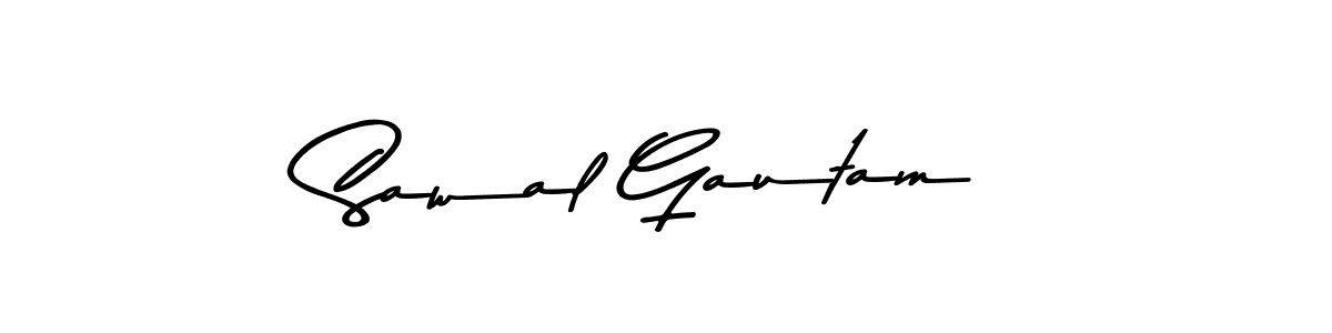 It looks lik you need a new signature style for name Sawal Gautam. Design unique handwritten (Asem Kandis PERSONAL USE) signature with our free signature maker in just a few clicks. Sawal Gautam signature style 9 images and pictures png