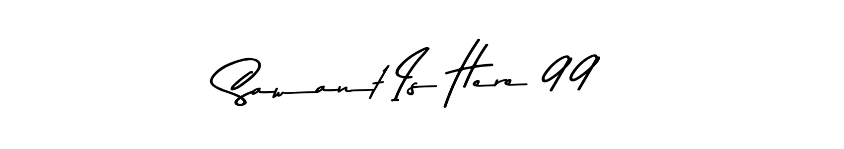 Here are the top 10 professional signature styles for the name Sawant Is Here 99. These are the best autograph styles you can use for your name. Sawant Is Here 99 signature style 9 images and pictures png