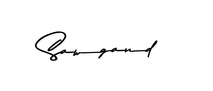 Use a signature maker to create a handwritten signature online. With this signature software, you can design (Asem Kandis PERSONAL USE) your own signature for name Sawgand. Sawgand signature style 9 images and pictures png