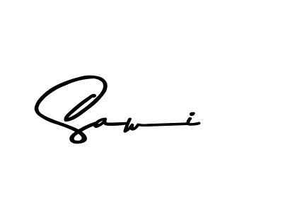 Use a signature maker to create a handwritten signature online. With this signature software, you can design (Asem Kandis PERSONAL USE) your own signature for name Sawi. Sawi signature style 9 images and pictures png