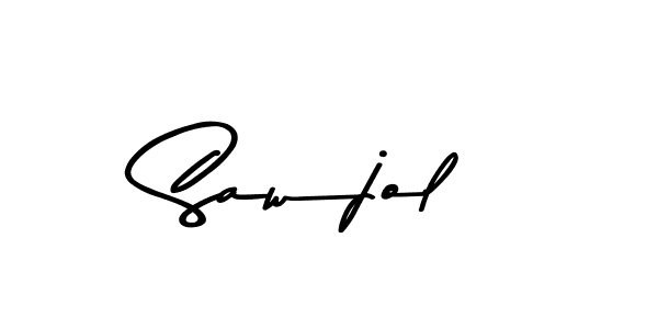 Asem Kandis PERSONAL USE is a professional signature style that is perfect for those who want to add a touch of class to their signature. It is also a great choice for those who want to make their signature more unique. Get Sawjol name to fancy signature for free. Sawjol signature style 9 images and pictures png
