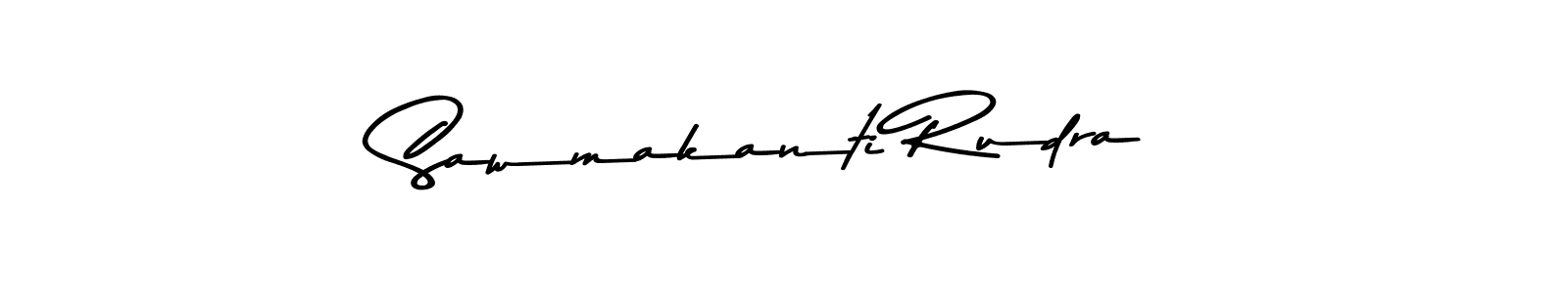 You should practise on your own different ways (Asem Kandis PERSONAL USE) to write your name (Sawmakanti Rudra) in signature. don't let someone else do it for you. Sawmakanti Rudra signature style 9 images and pictures png