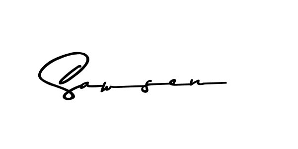 Here are the top 10 professional signature styles for the name Sawsen. These are the best autograph styles you can use for your name. Sawsen signature style 9 images and pictures png