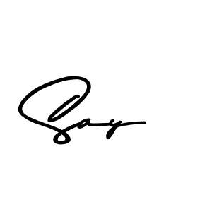 if you are searching for the best signature style for your name Say. so please give up your signature search. here we have designed multiple signature styles  using Asem Kandis PERSONAL USE. Say signature style 9 images and pictures png