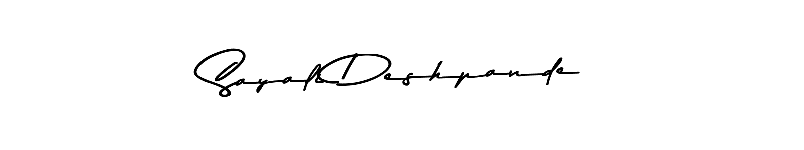 Sayali Deshpande stylish signature style. Best Handwritten Sign (Asem Kandis PERSONAL USE) for my name. Handwritten Signature Collection Ideas for my name Sayali Deshpande. Sayali Deshpande signature style 9 images and pictures png