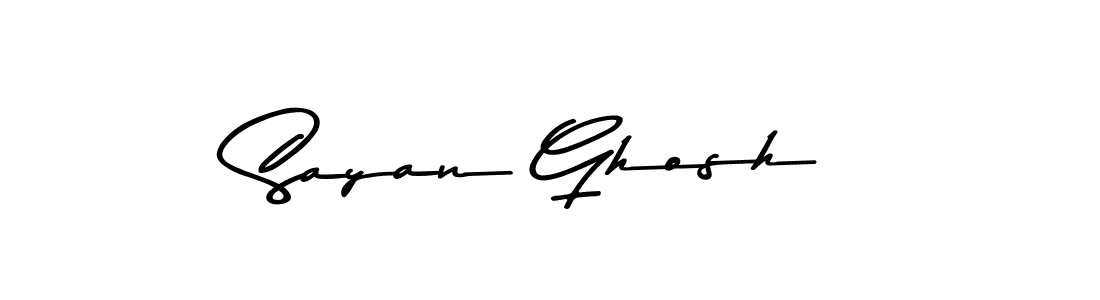 Make a short Sayan Ghosh signature style. Manage your documents anywhere anytime using Asem Kandis PERSONAL USE. Create and add eSignatures, submit forms, share and send files easily. Sayan Ghosh signature style 9 images and pictures png
