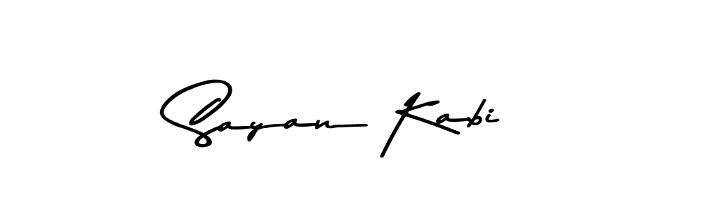 Make a beautiful signature design for name Sayan Kabi. Use this online signature maker to create a handwritten signature for free. Sayan Kabi signature style 9 images and pictures png