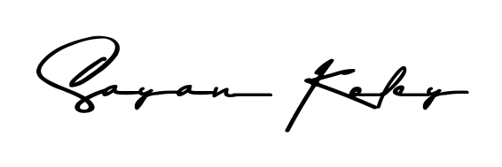 Also You can easily find your signature by using the search form. We will create Sayan Koley name handwritten signature images for you free of cost using Asem Kandis PERSONAL USE sign style. Sayan Koley signature style 9 images and pictures png