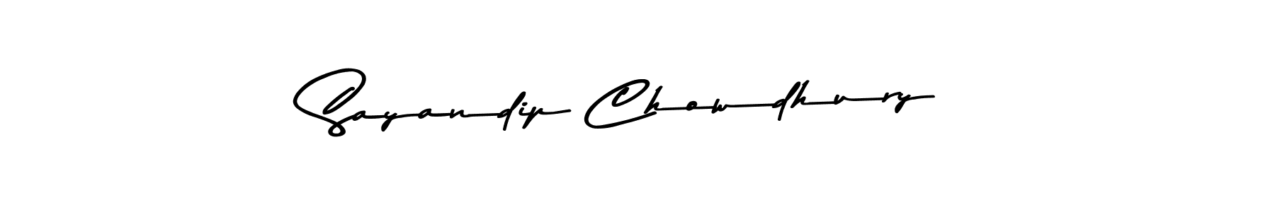 Use a signature maker to create a handwritten signature online. With this signature software, you can design (Asem Kandis PERSONAL USE) your own signature for name Sayandip Chowdhury. Sayandip Chowdhury signature style 9 images and pictures png