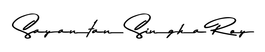 The Asem Kandis PERSONAL USE lettering style adds unique flourish to name Sayantan Singha Roy. Stand out with a custom digital autograph made in seconds. Sayantan Singha Roy signature style 9 images and pictures png